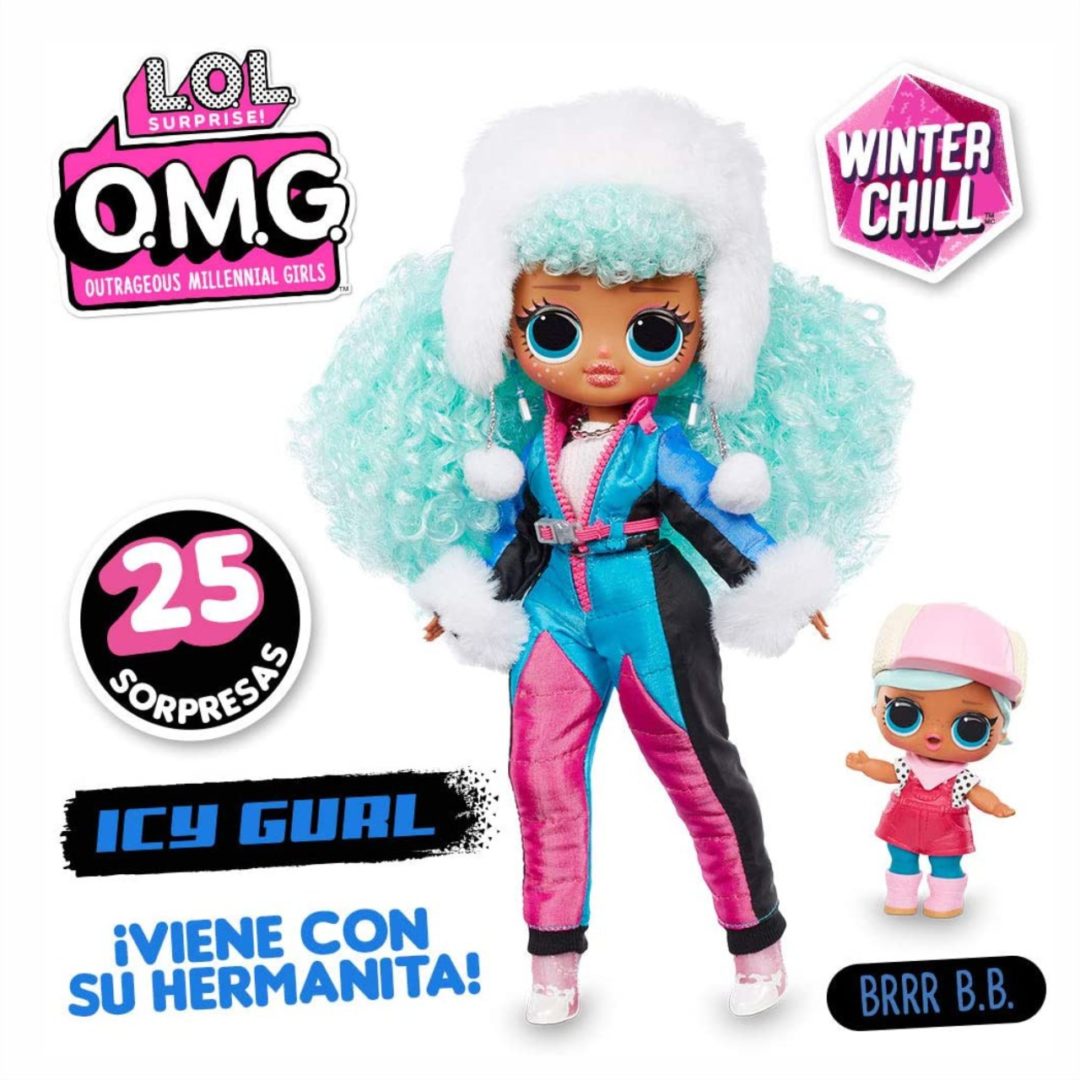 L.O.L. Surprise OMG Winter Chill Icy Gurl & Hermanita | Piletas & Juguetes