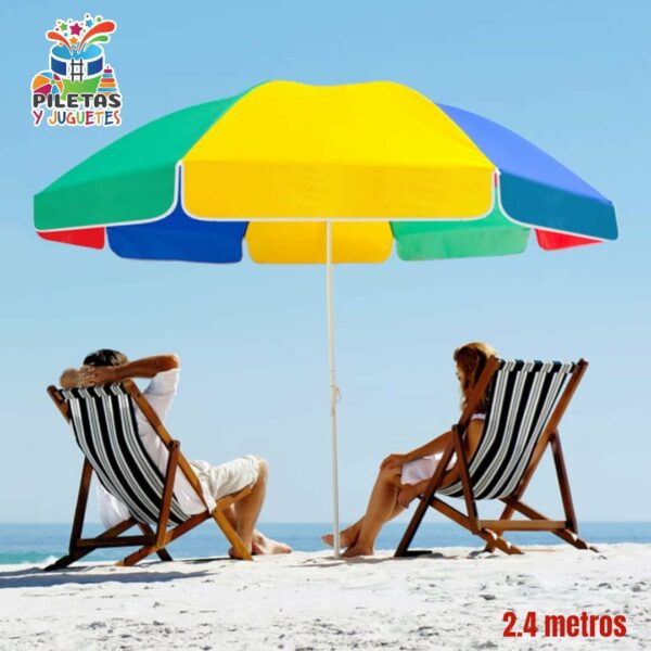 Sombrilla para playa 2.44 metros