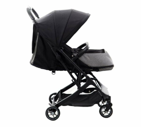 Carrito Ultracompacto Fisher Price Comfort Negro/Gris