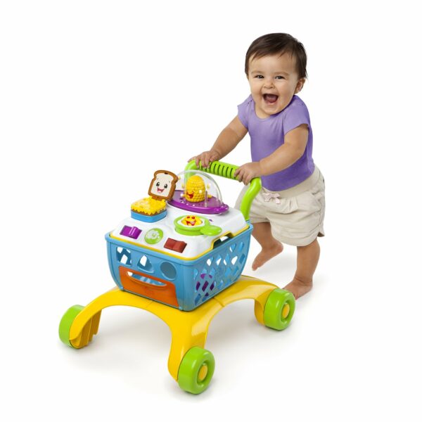 Carrito de compras Bright Starts Giggling Gourmet Shop 'n Cook. - Imagen 2